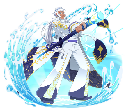 Fullbody + Shaded + simple background + prop